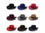 Wome Men Black Wool Chapeu Western Cowboy Hat Gentleman Jazz Sombrero Hombre Carousel 7