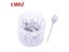 100Pcs Sparkle Diamond Pins Crystal Head End Wedding Corsage Boutonniere Floral Carousel 2