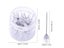 100Pcs Sparkle Diamond Pins Crystal Head End Wedding Corsage Boutonniere Floral Carousel 1