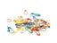 100pcs Safety Pin Gourd Shape Metal Clips Marker Tag DIY Sewing Kit Carousel 3