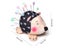 Hedgehog Shape Cute Sewing Pincushion With Soft Cotton Fabric Pin Cushion Pin Carousel 7