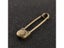 Round Head Alloy Brooch Pins Vintage Fashion Big Pin Buckle Shawl Hat Needle Carousel 3