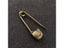 Round Head Alloy Brooch Pins Vintage Fashion Big Pin Buckle Shawl Hat Needle Carousel 4