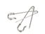 25PCS Stainless Steel Big Blanket Safety Pin For Wedding Bouquet Brooch Carousel 4