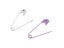 50pcs Colorful Safety Pins DIY Sewing Tools Stainless Steel Needles Small Carousel 6