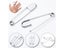 Stainless Steel Safety Pins DIY Sewing Tools Accessory Needles Wedding Party Carousel 6