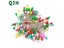 144pcs Set Colorful White Positioning Needles Sewing Tools Accessory Carousel 4