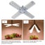 24W 36W 48W LED Light E27 Foldable Phyto Full Spectrum SMD2835 Bulb for Indoo... Carousel 6