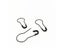 100pcs 200pc*21mm Metal Iron Gourd Pin Safety Pins Clothing Tag Pins Bulb Carousel 7