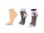 1 Pc Female Mannequin Feet Plastic Stand For Displaying Silk/Socks Black Foot Carousel 1
