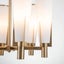 Germaine Chandelier in Antique Brass Carousel 3