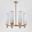 Germaine Chandelier in Antique Brass Carousel 6