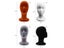 Female Foam Head Model Wig Hat Headwear Display Mount Styling Salon Mannequin Carousel 7