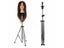 Adjustable Tripod Stand Clamp Strong Durable Rotatable Head Retractable Legs Carousel 1