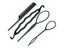 CAMMITEVER Blonde Hair Mannequins Salon Hairdressing Hair Styling Training Head Carousel 6