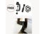 90% Natural Hairstyling Head Manikin Head With Human Hair Hairdressing Carousel 3