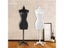 10pcs 8.8" Black Female Mannequin Doll Display Holder Dress Clothes Mannequin Carousel 1
