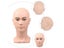 Male Mannequin Head For PVC Hat Glasses Scarf Display Carousel 3