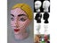 Styrofoam Foam Mannequin Female Head Model Dummy Wig Glasses Hat Display Stand Carousel 7