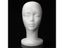 Styrofoam Foam Mannequin Female Head Model Dummy Wig Glasses Hat Display Stand Carousel 1