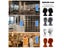 Female Foam Head Model Wig Hat Headwear Display Mount Styling Salon Mannequin Carousel 3
