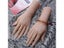 28Cm High Quality Silicone Mannequin Hand For Jewelry Nail Art Teaching Carousel 3