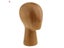 Wood Grain Mannequin Head Model For Hat Wig Display Carousel 1