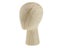 Wood Grain Mannequin Head Model For Hat Wig Display Carousel 4