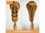 60cm Professional Bride Dressing Mannequin Dolls With Blonde Long Hair Thick Carousel 2