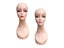 Women Wig Head Mannequin Female Manikin Display Training Model Hats Display Carousel 2