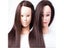 CAMMITEVER Brown Hair Mannequins Hairdressing Styling Makeup Training Model Carousel 1