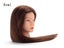 Mannequin Head Real Human Hair Training Manequin Head Hairdressing Practice Carousel 5