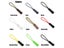 10/20pcs Zipper Puller End Fit Rope Tag Fixer Zip Cord Tab Replacement Clip For Carousel 7