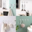 2pcs Wreath Hanger,clear Reusable Heavy Duty Wreath Hanger Suction Cup With Wipe Carousel 4