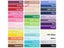 BRISTLEGRASS 2 5 10 Yard Solid Shiny FOE Fold Over Elastic 3/4" 20mm Spandex Carousel 6
