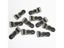 Hosiery Stocking Grips Suspender Clips Plastic Black Corset Leg Garter Belt Carousel 2