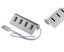 Two Pack Four-Port Aluminium USB Hub with a Shielded Cable Carousel 5