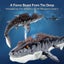 2.4G RC Mosasaurus Dinosaur Toy, Kids Shark Toy, Body Link Can Swing Freely Carousel 2