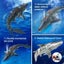 2.4G RC Mosasaurus Dinosaur Toy, Kids Shark Toy, Body Link Can Swing Freely Carousel 4