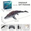 2.4G RC Mosasaurus Dinosaur Toy, Kids Shark Toy, Body Link Can Swing Freely Carousel 6