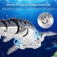 2.4G RC Mosasaurus Dinosaur Toy, Kids Shark Toy, Body Link Can Swing Freely Carousel 8