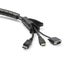 StarTech.com CMSCOILED Spiral 1.5m Cable-Management Sleeve Carousel 3
