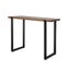 High Bar Table Industrial Pub Table Solid Wood Kitchen Cafe Office Desk Carousel 1