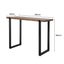 High Bar Table Industrial Pub Table Solid Wood Kitchen Cafe Office Desk Carousel 3