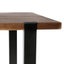 High Bar Table Industrial Pub Table Solid Wood Kitchen Cafe Office Desk Carousel 5