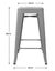 Amelie Barstool 66cm - Sea Green Carousel 4