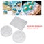epoxy mold resin mold casting resin mould pendant diy mold 3pcs Silicone Carousel 3