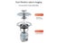 1 Pcs Bathroom Sink Plug Stopper Wash Basin Core Bounce Up Drain Filter Shower Carousel 5