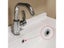 3pcs Sink Hole Round Overflow Cover Ceramic Basin Bathroom Replacement Overflow Carousel 5