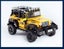 Blocks Toy Yellow Offroad Adventure Jeep (Lego Compatible Bricks) - Great Price Carousel 3
